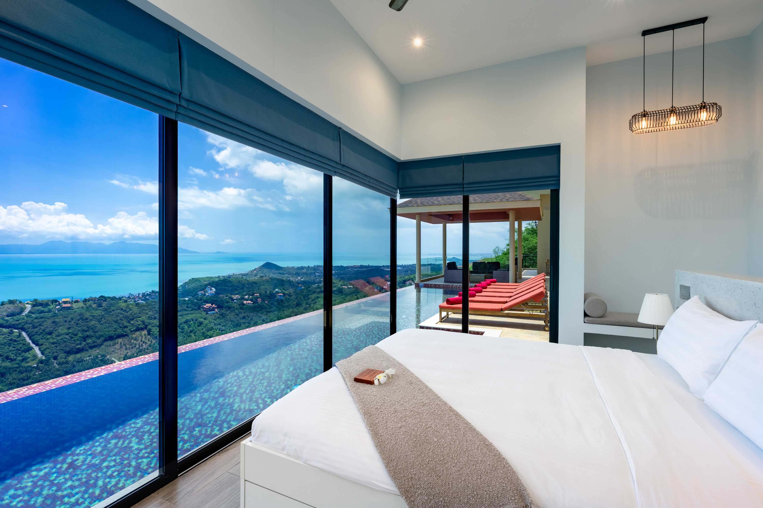 Ocean view bedrooms